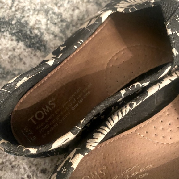 Toms floral Alpargata shoe - Picture 3 of 4